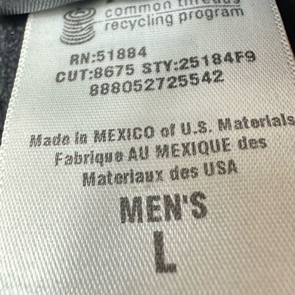 Patagonia Men’s Synchilla Fleece Vest Jacket Black Size Large - Picture 5 of 5